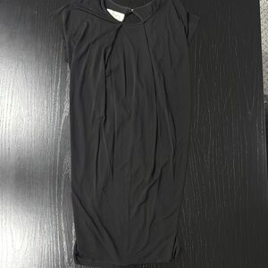 Yigal Azrouel Black Cold Shoulder Bodycon Mini Dress